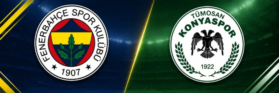 Fenerbahçe Konyaspor maçı 22 Ağustos 2026