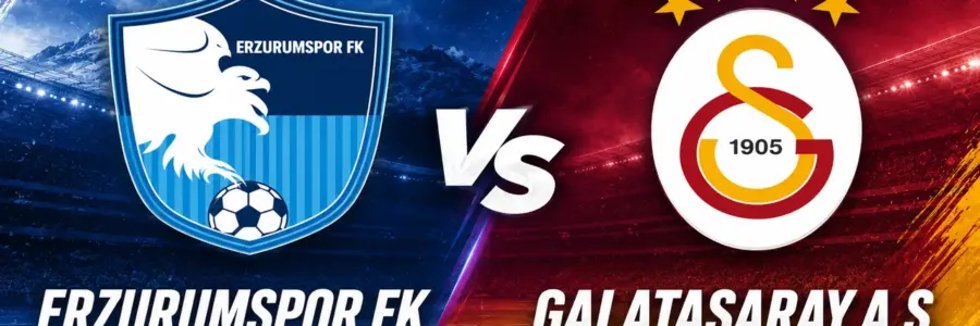 Erzurumspor Galatasaray maçı 21 Ağustos 202