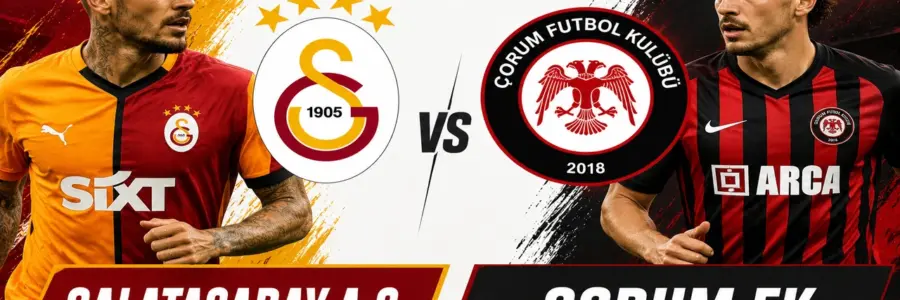 galatasaray - çorum fk