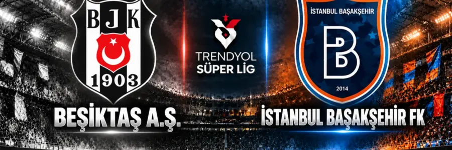 Beşiktaş Başakşehir maçı Süper Lig 9. hafta Tüpraş Stadyumu
