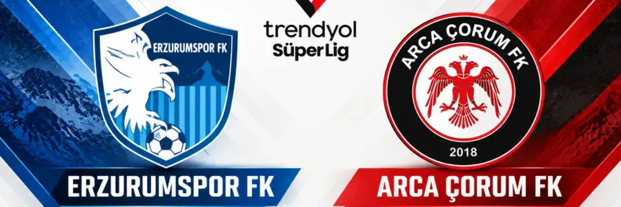 Erzurumspor Çorum FK maçı