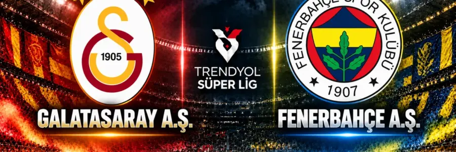 Galatasaray Fenerbahçe derbisi Trendyol Süper Lig 9. hafta