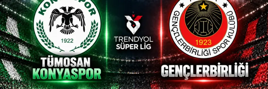 Konyaspor Gençlerbirliği maçı Trendyol Süper Lig 9. hafta